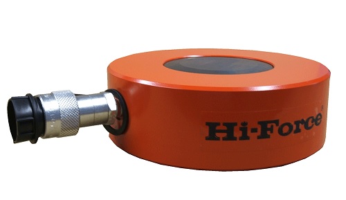 جک هیدرولیکی بشقابی 700 بار یک طرفه با ظرفیت 104 تن مدل HVL-Range ساخت هایفورس انگلستان